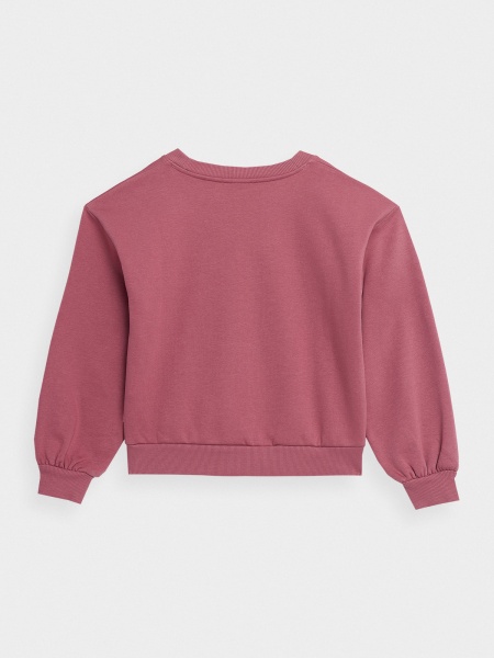 Світшот 4F SWEATSHIRT F0832 4FJSS23TSWSF0832-56S р. 134 рожевий
