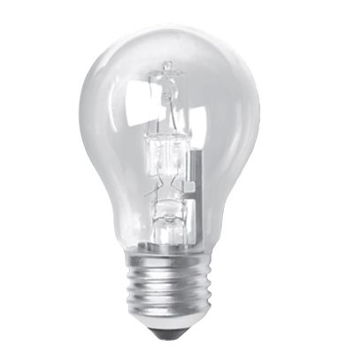 Лампа галогенна Eurolamp A60 70 Вт 230 В E27 прозора