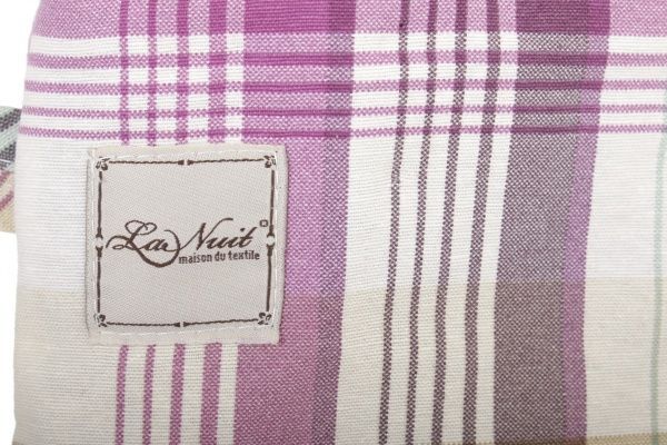 Прихватка-рукавиця Клітинка м'ята 15x29 см рожевий La Nuit 