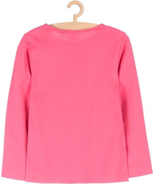 Футболка з довгим рукавом 5.10.15. для дівчинки 3H3927 р.116 рожевий 
