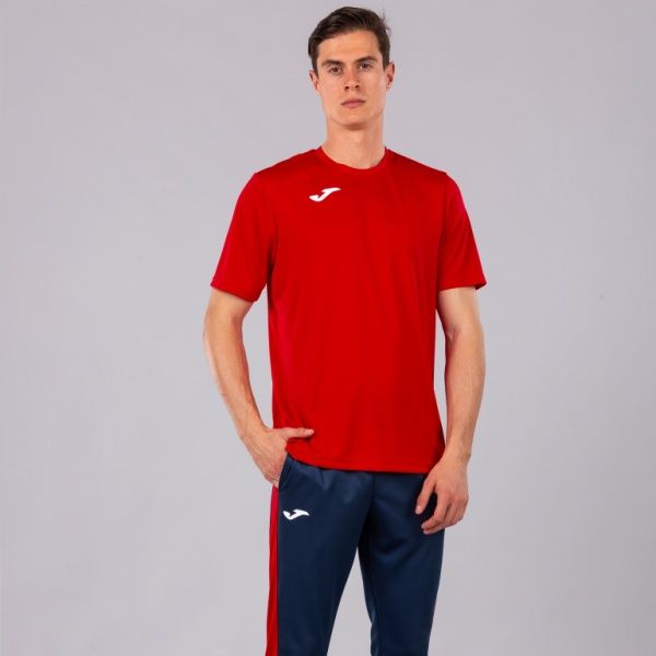 Футболка Joma T-SHIRT COMBI RED S/S 100052.600 M червоний