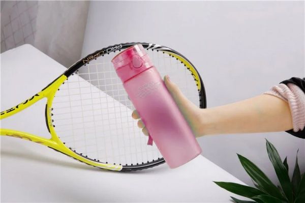 Пляшка для води 650 мл Casno рожевий KXN-1157_Pink