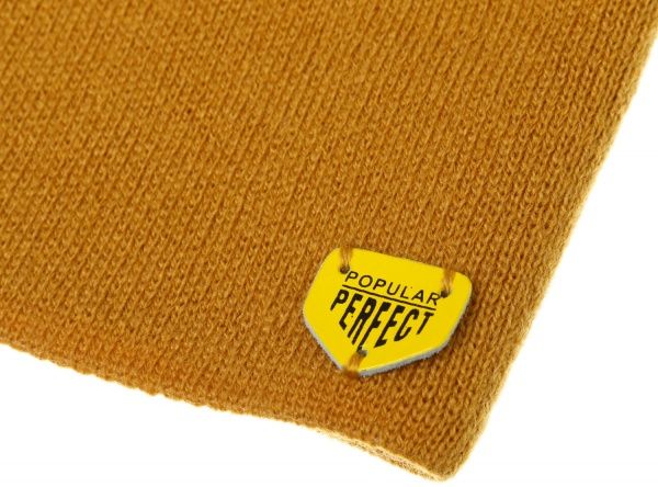 Шапочка детская для мальчика Luna Kids р.52-54 горчичный 2385 