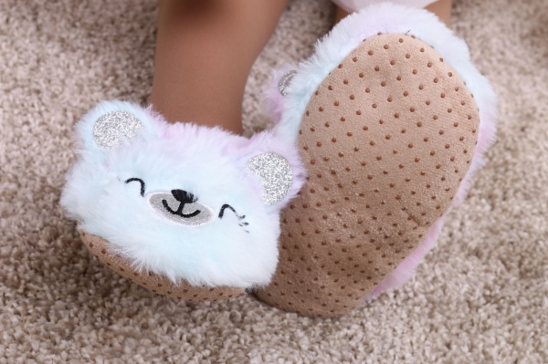 Тапочки детские для девочки Maxwin KIDS Зверюшки Радуга р.26-28 разноцветный 