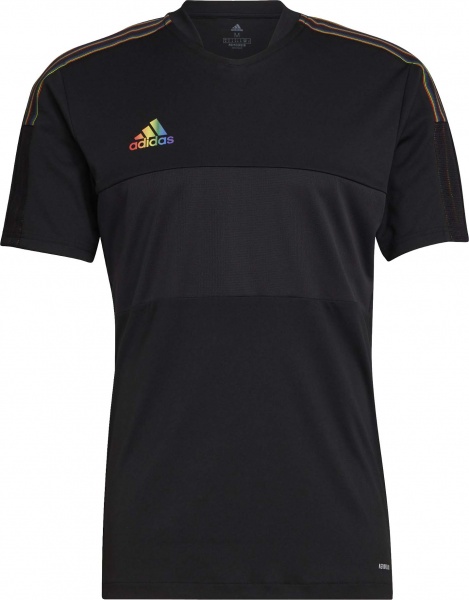 Футболка Adidas TIRO JSY PRIDE GS4721 р.2XL чорний