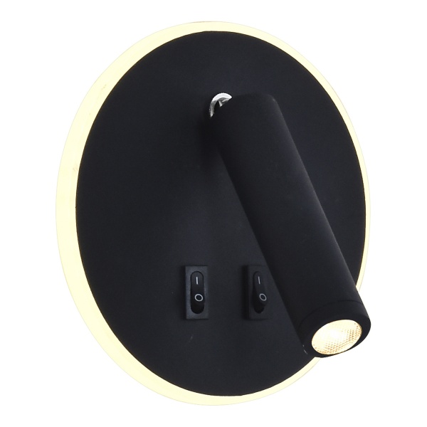 Бра Victoria Lighting LED 8 Вт черный Lagos/AP1 black 