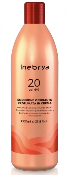 Окислювальна емульсія INEBRYA color 20 vol, 6% 1000 мл