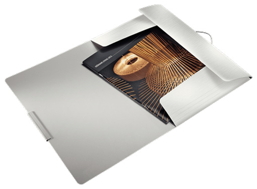 Папка-бокс на резинке Style 150 л. арктический белый 39770004 Leitz