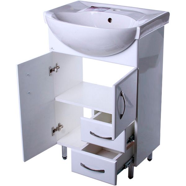 Тумба з умивальником Сансервіс Solas SL-56 56 см біла