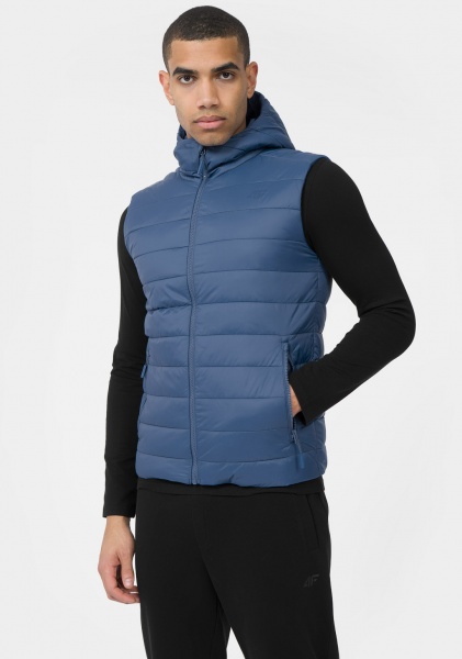 Жилет 4F VEST JACKET M017 4FSS23TVJAM017-32S р.S синий