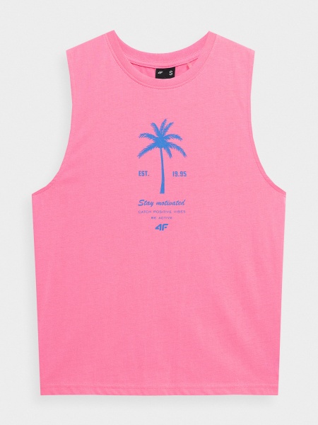 Футболка 4F TSHIRT F559 4FSS23TTSHF559-54S р.XL рожевий