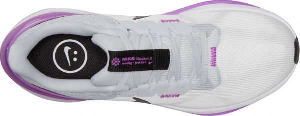 Кроссовки Nike NIKE AIR ZOOM STRUCTURE 25 DJ7884-100 р.37,5 белый