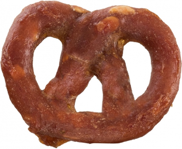 Лакомство Trixie для собак Mini Pretzels крендель с курицей 100 г 31656