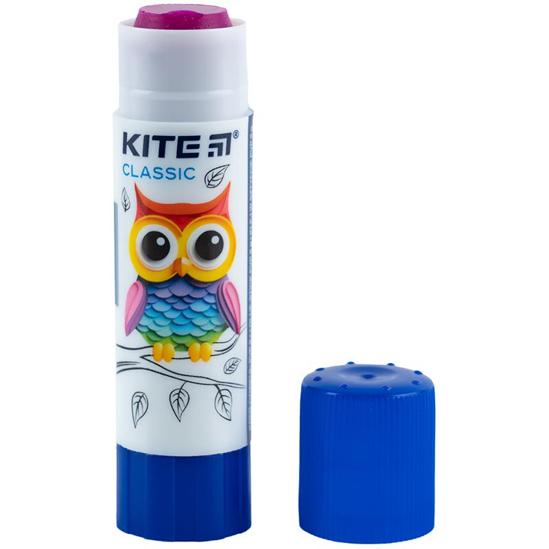 Клей-карандаш PVP 8 г с индикатором Classic K-130 KITE