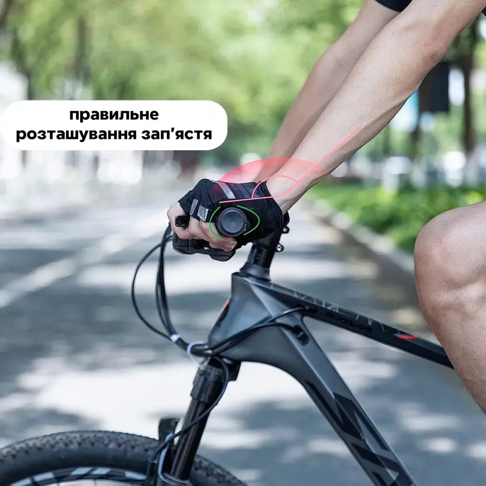 Грипсы ROCKBROS BT1802GR Grips черно-серый