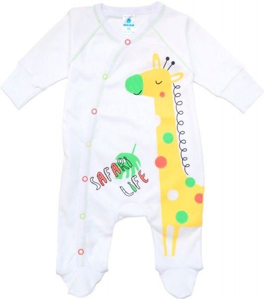 Человечек Minikin Safari Dreams Жираф р.62 белый 1821403 