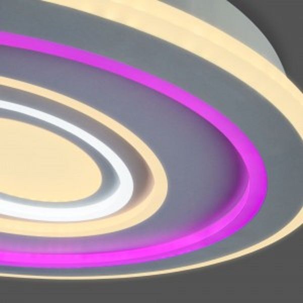 Світильник світлодіодний Strotskis Coloris з пультом ДК 178 Вт білий 90214/1 