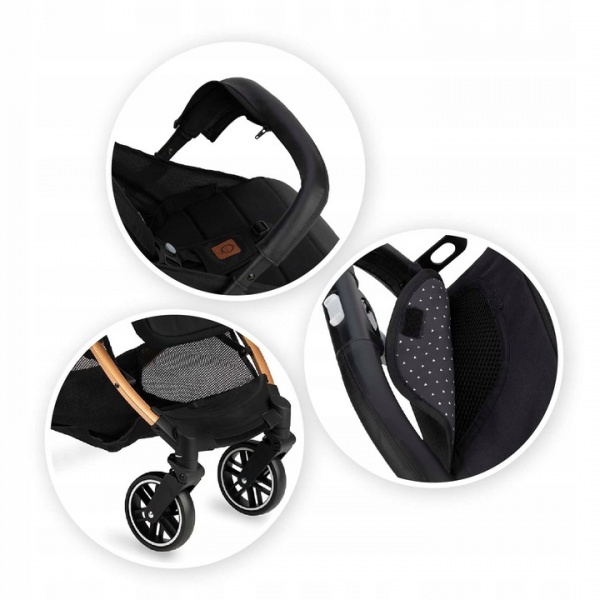 Коляска прогулочная MoMi Estelle black 
