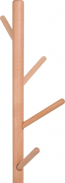 Вішалка-стійка для одягу CNA1906 370х370х1710,5 мм білий/бук