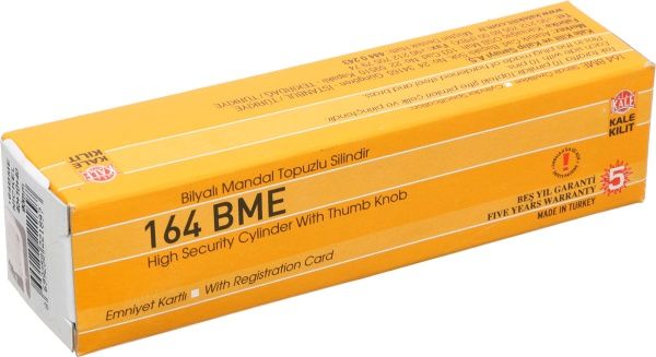 Циліндр Kale 164 45x45 ключ-вороток 90 мм нікель