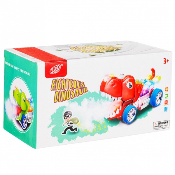 Іграшка Maya Toys Діно машинка з парою HD9069