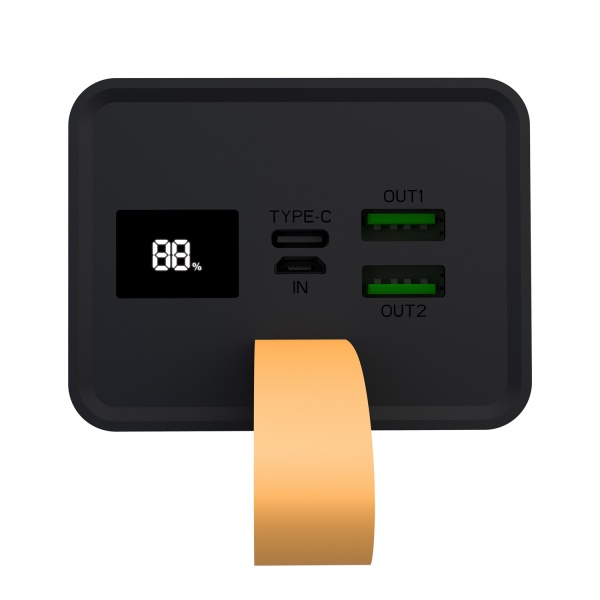 Внешний аккумулятор (Powerbank) Xo 40000 mAh black (PR130 20W 40000mAh black) 