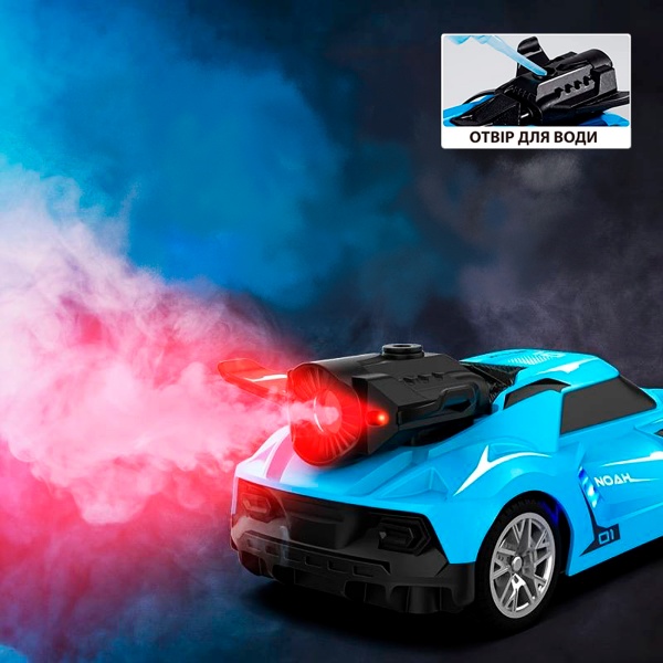 Автомобиль на р/у Sulong Toys Spray Car Sport голубой 1:24 SL-354RHBL