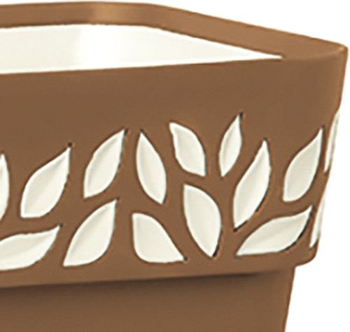 Ящик балконний Stefanplast Opera Cloe прямокутний 9,5л (94401) теракотовий 