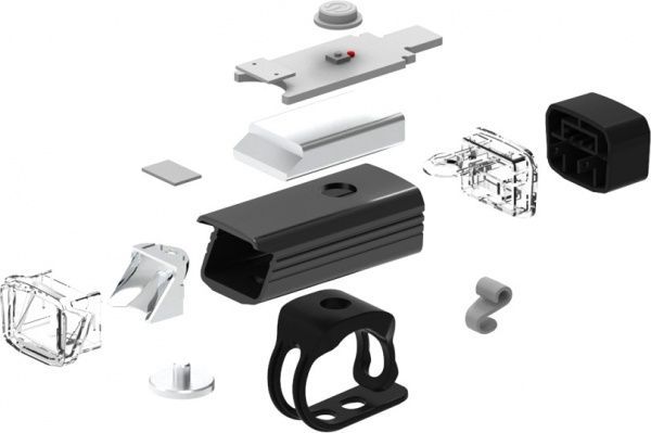 Фонарики для велосипеда с аккумулятором EOS 100