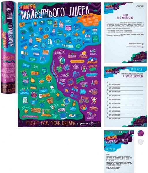 Интерактивный постер 1DEA.me #100 ДЕЛ БУДУЩЕГО ЛИДЕРА