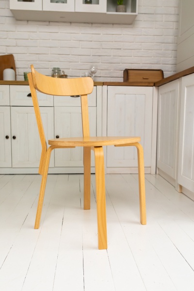 Стул Scandi прозрачный лак /бук