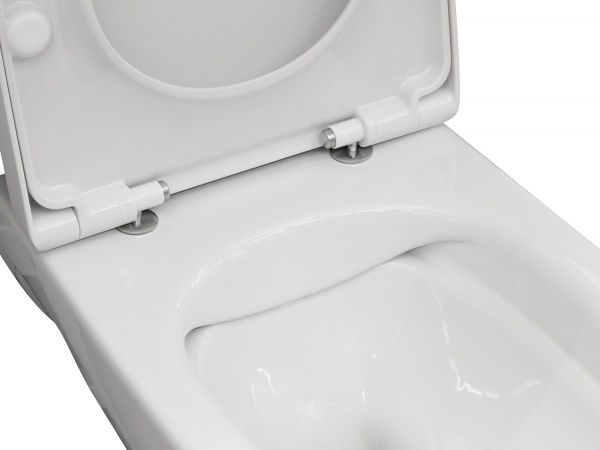 Унитаз подвесной Ideal Standard I.Life Square Rimless T471701 с сиденьем T453001