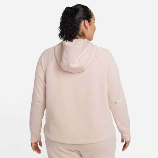 Джемпер Nike TCH FLC WR HOODY FZ PLUS DA2044-602 р. 1X рожевий