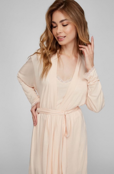 Халат домашний женский Naviale CINDERELLА LH561-02 р. S крем