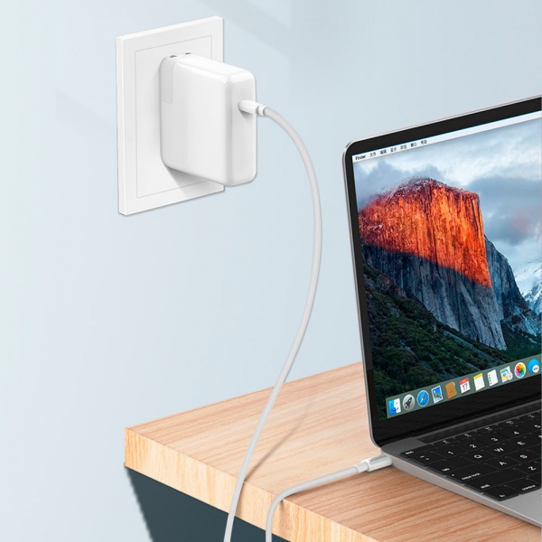 Кабель ColorWay Type-C - Type-C (TPE) (PD Fast Charging 65W) 3.0А 2 м білий (CW-CBPDCC056-WT) 