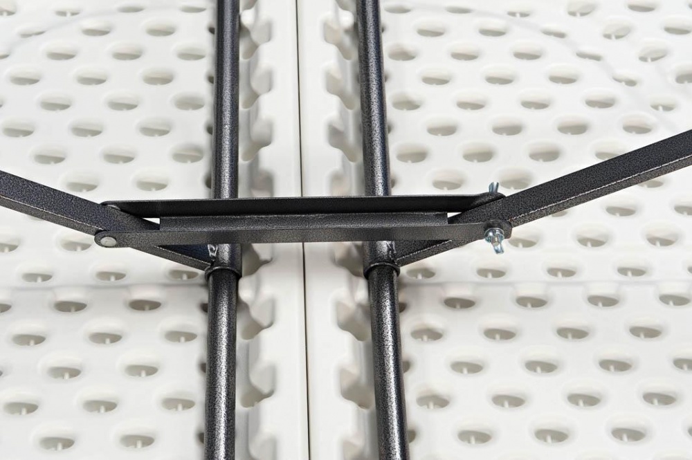 Стіл розкладний Indigo ZK-244C 72x244 см білий