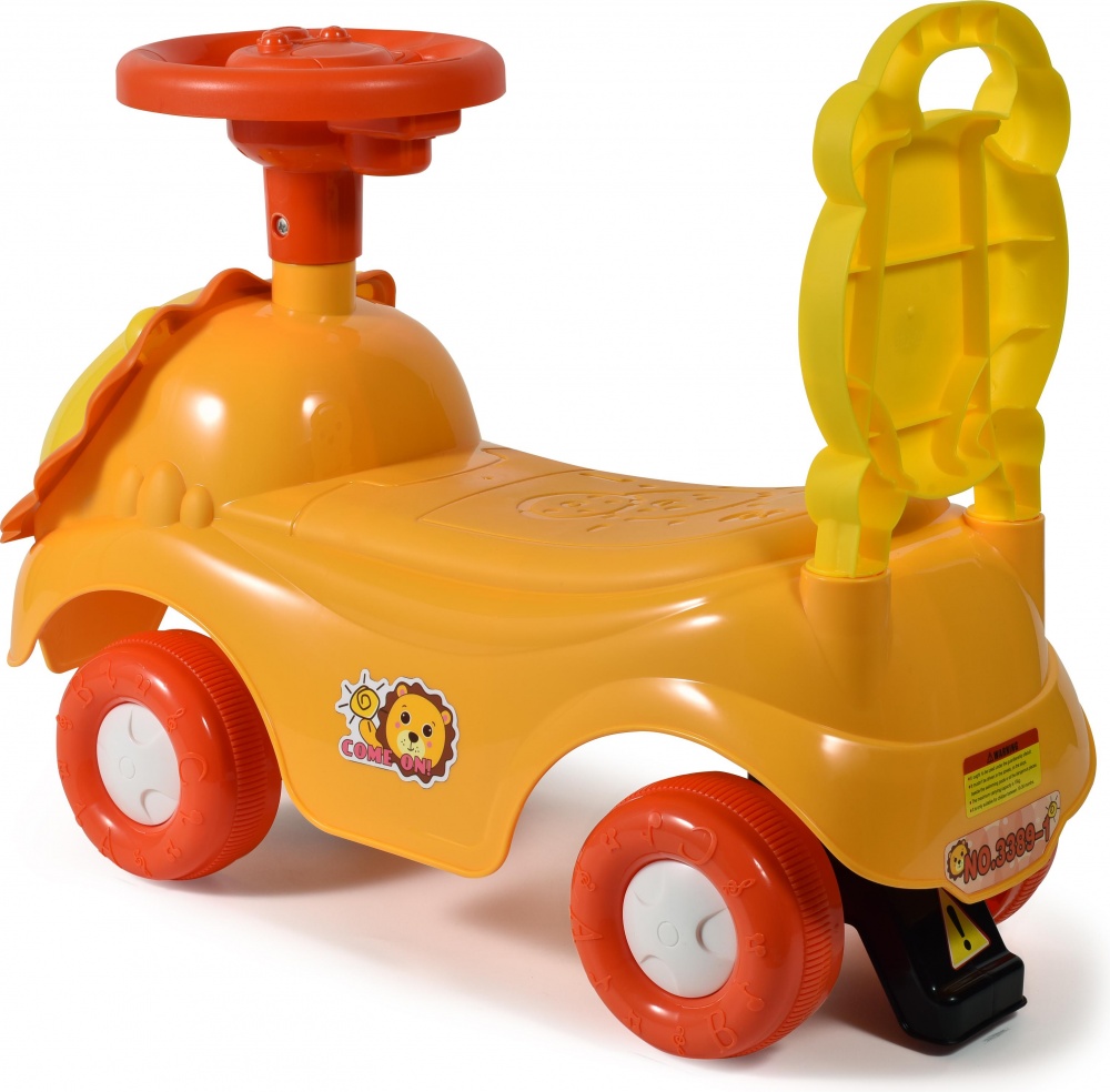 Толокар Qunxing Лев оранжевый 50x21,5x21,5 см OCH0009081