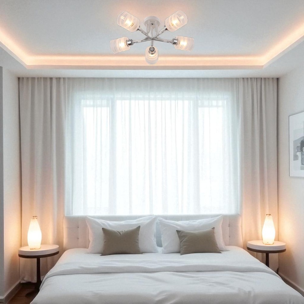 Люстра стельова Blitz Ogoni 3x60 Вт Е27 білий 5187-43