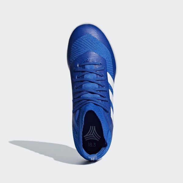 Бутсы Adidas NEMEZIZ TANGO 17.3 IN J DB2374 р. UK 3,5 синий