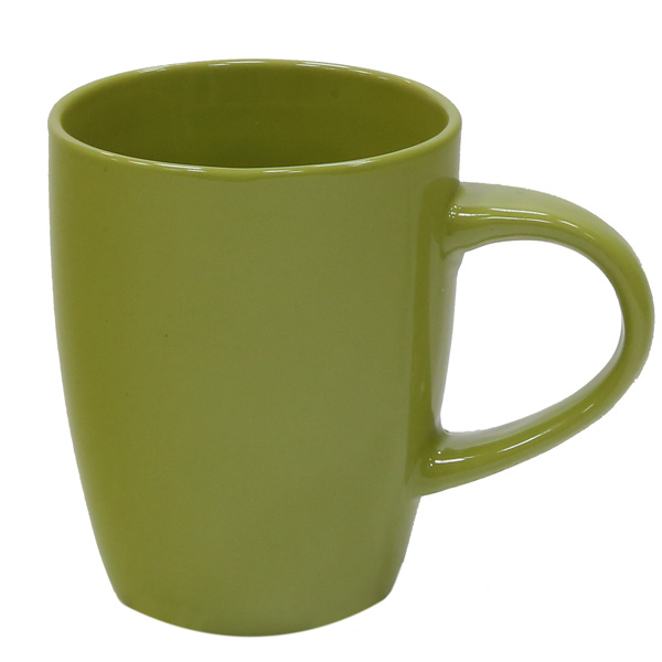 Чашка керамическая 330 мл оливковая