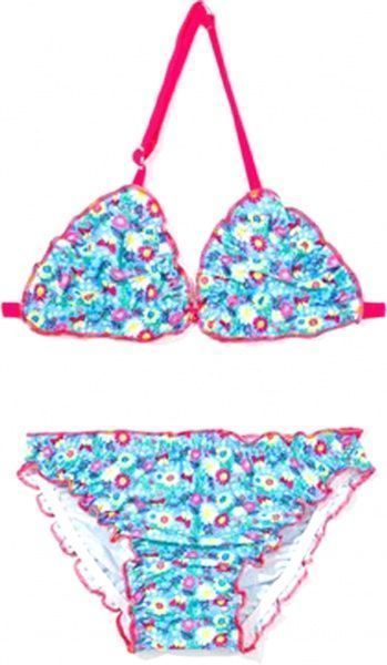Купальник для девочек ESLI р.134-140 голубой BAMBINA 