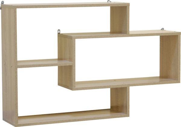 Полка Lion ПН-9 Lion 220x662x22 мм дуб сонома 