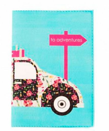 Обкладинка для паспорта Retro car 