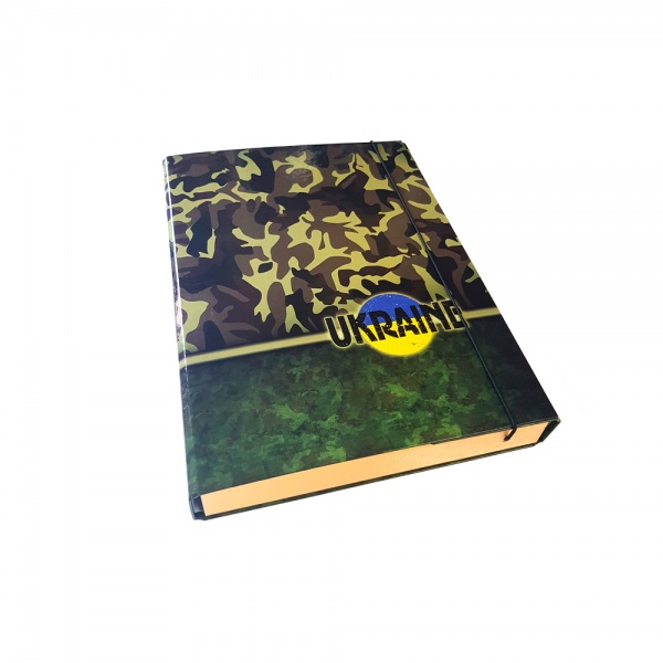 Папка-короб на резинке Люкс А4 40 мм в ассортименте iTEM