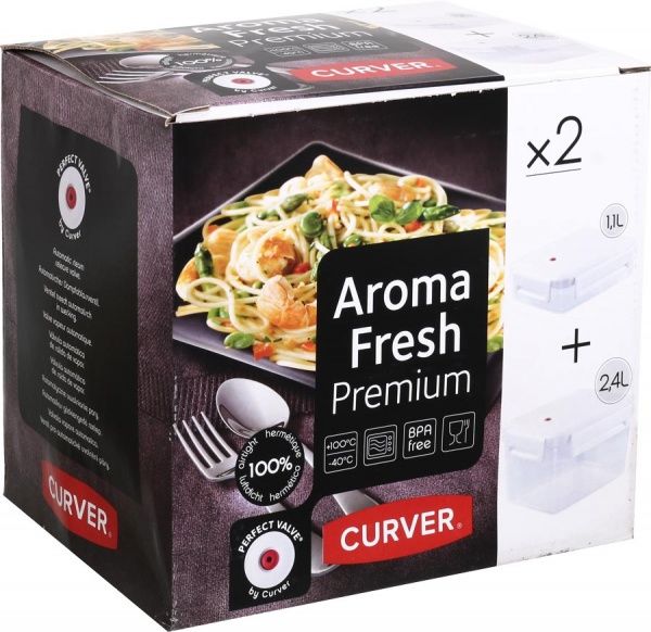 Набір контейнерів Aroma Fresh Premium 1,1+2,4 л Curver