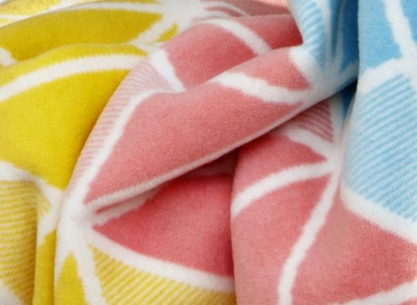 Плед Bright Bouquet Up and Down 150x200 см мульти Biederlack 