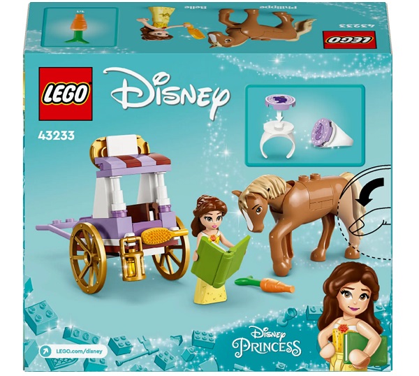 Конструктор LEGO ǀ Disney Сказочная карета Белль 43233