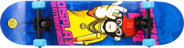 Скейтборд MaxxPro AS-07-MK синій/з малюнком