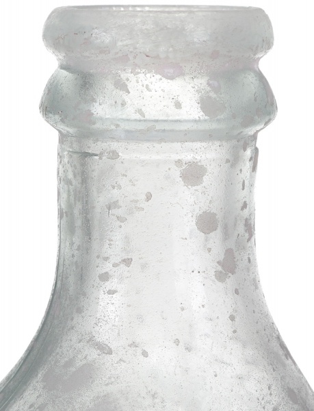 Ваза скляна San Miguel GARRAFA 34 л 56 см рожевий античний 