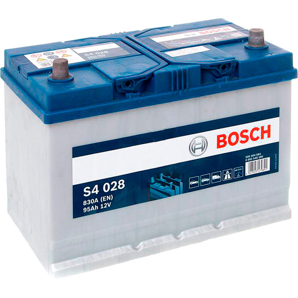 Аккумулятор автомобильный Bosch 6СТ-95 95А 12 B «+» справа